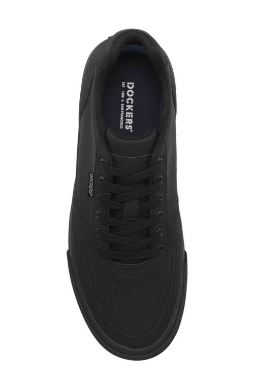 Dockers ® Low Profile Lace Up Sneaker In Black