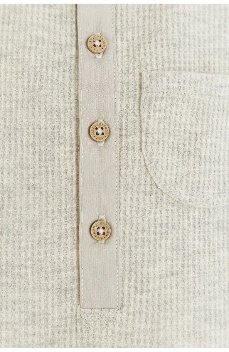 Babycottons Waffle Coverall for Infant, Alternate, color, Grey/Melange