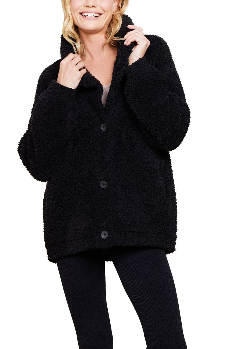 Barefoot Dreams<sup>®</sup> Cozy Chic<sup>®</sup> Shawl Collar Cardigan, Alternate, color,