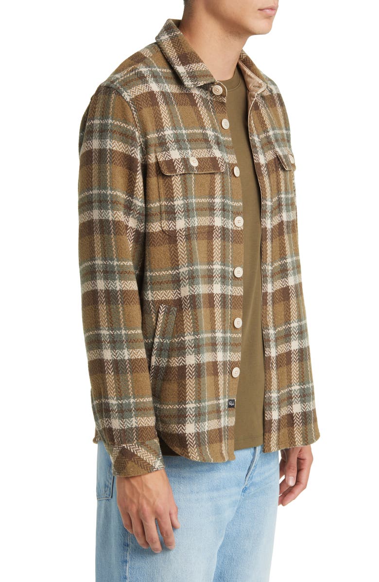 Rails Berkshire Plaid Flannel Shirt Jacket, Alternate, color,
