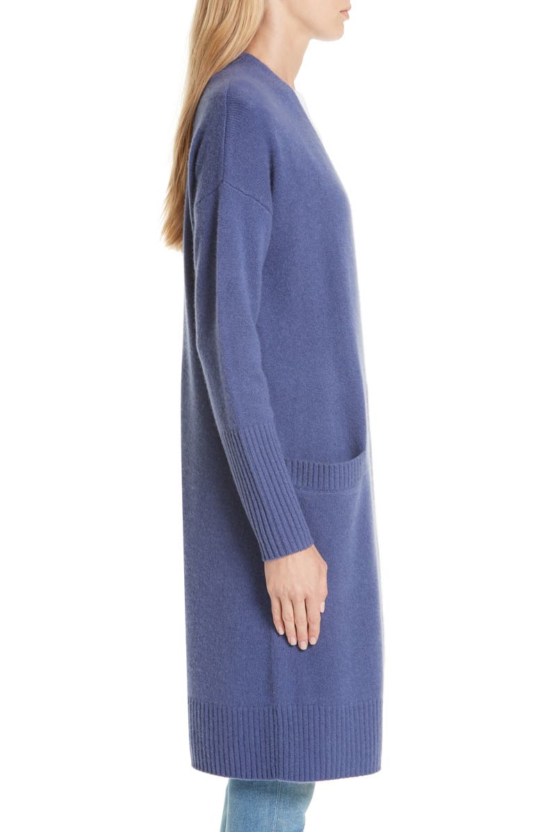 Nordstrom Signature Boiled Cashmere Open Cardigan, Alternate, color, 