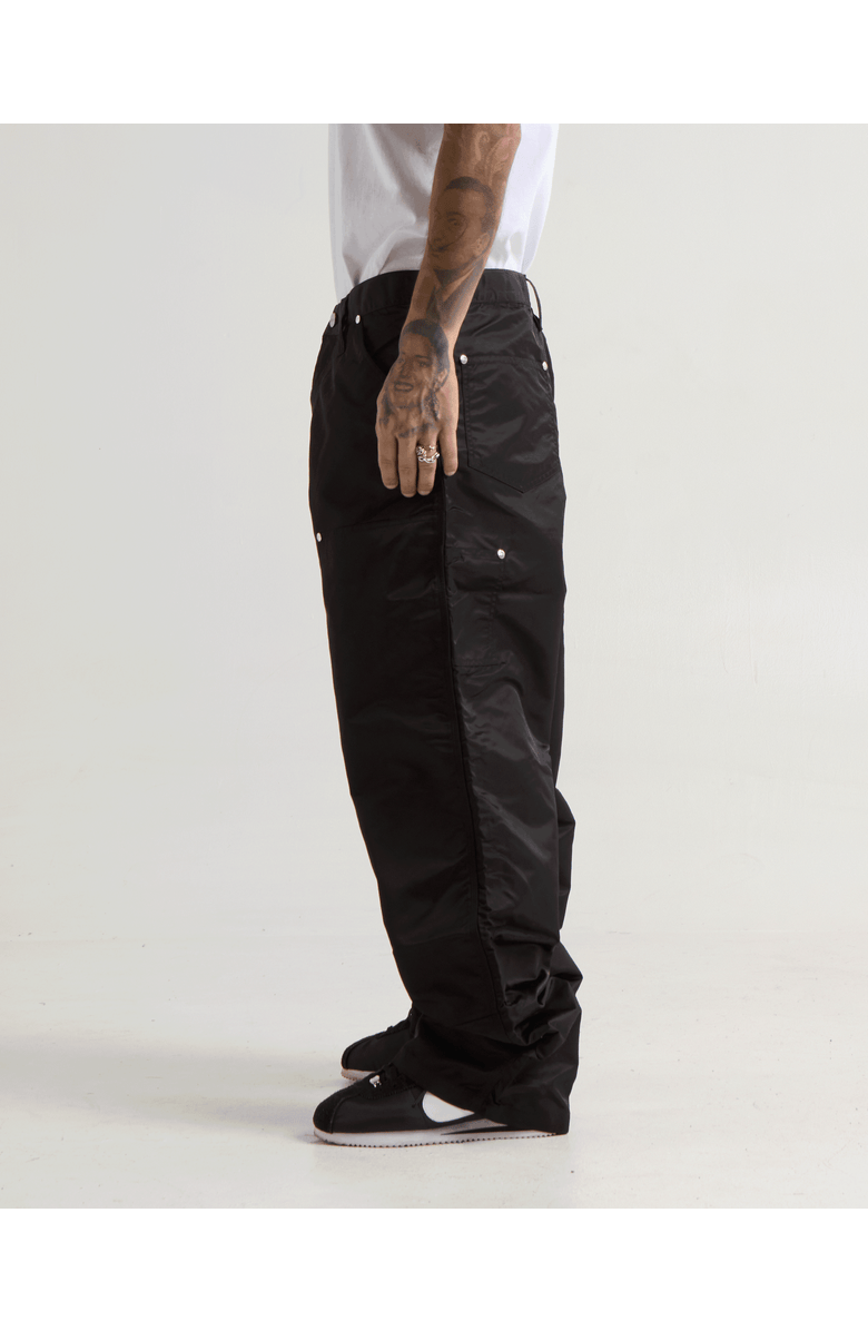 Shaka Wear Nylon Double Knee Pants, Alternate, color, Black