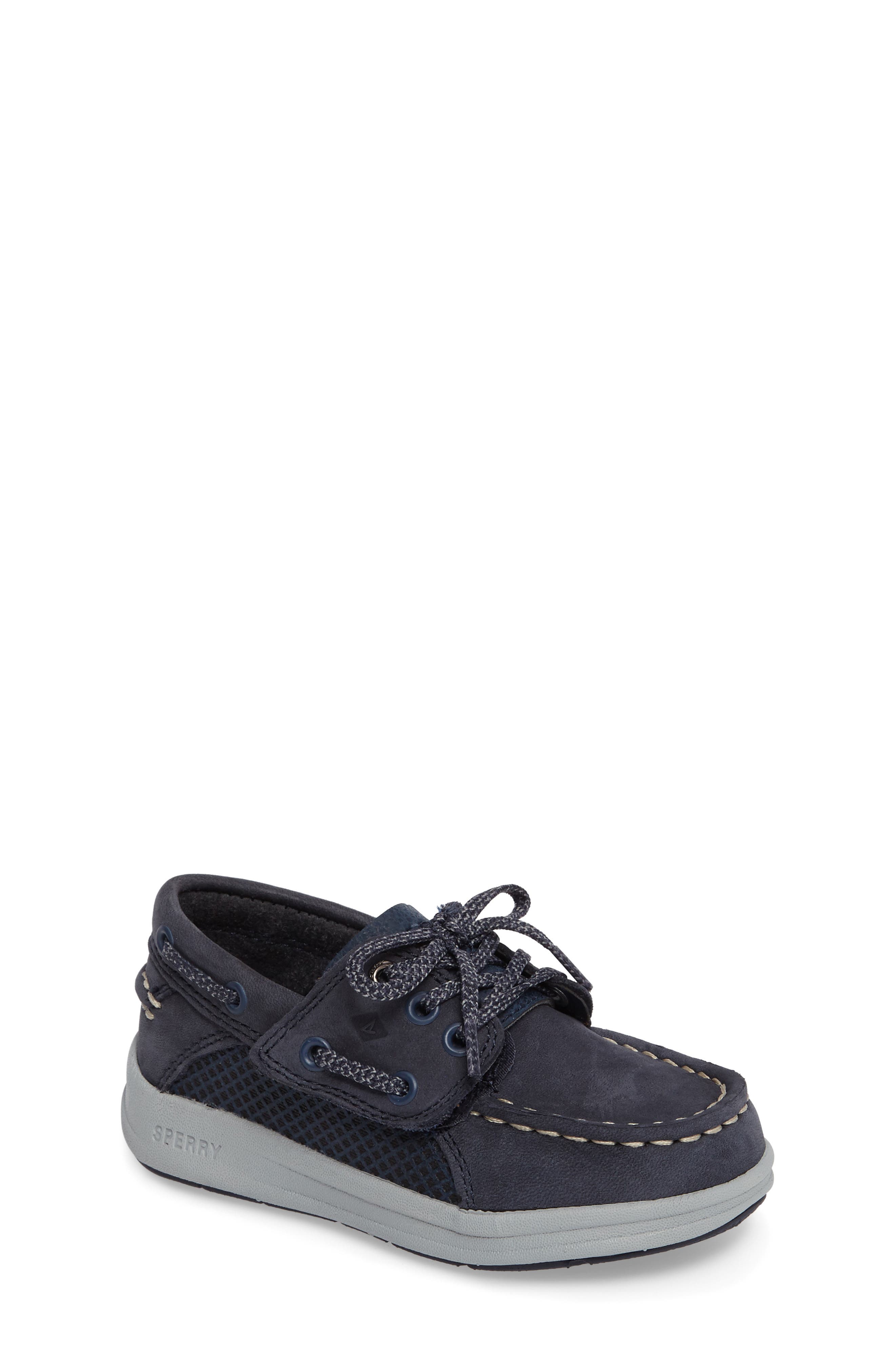 Kids Gamefish Boat Shoe, Main, color, NAVY