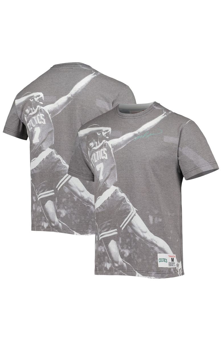 Mitchell & Ness Men's Mitchell & Ness Dee Brown Heather Gray Boston Celtics Above The Rim T-Shirt, Main, color, Gray