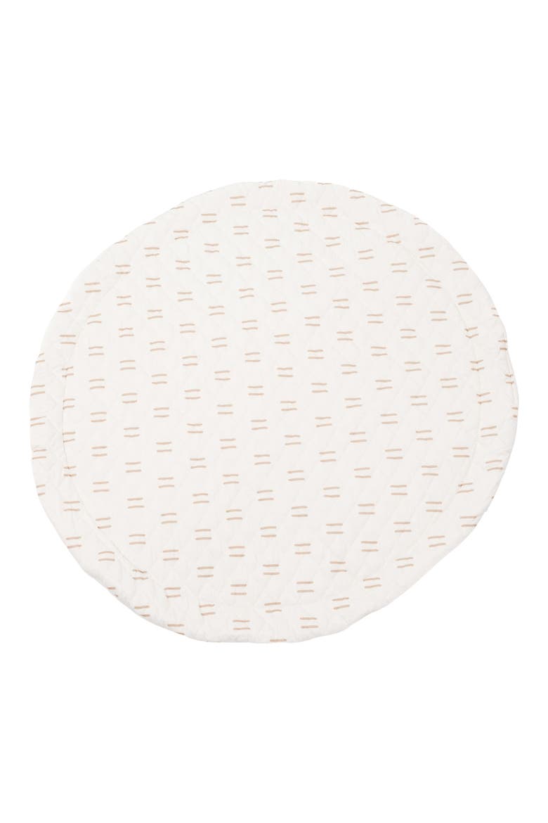 Round Baby Play Mat, Main, color, NEUTRAL LINE