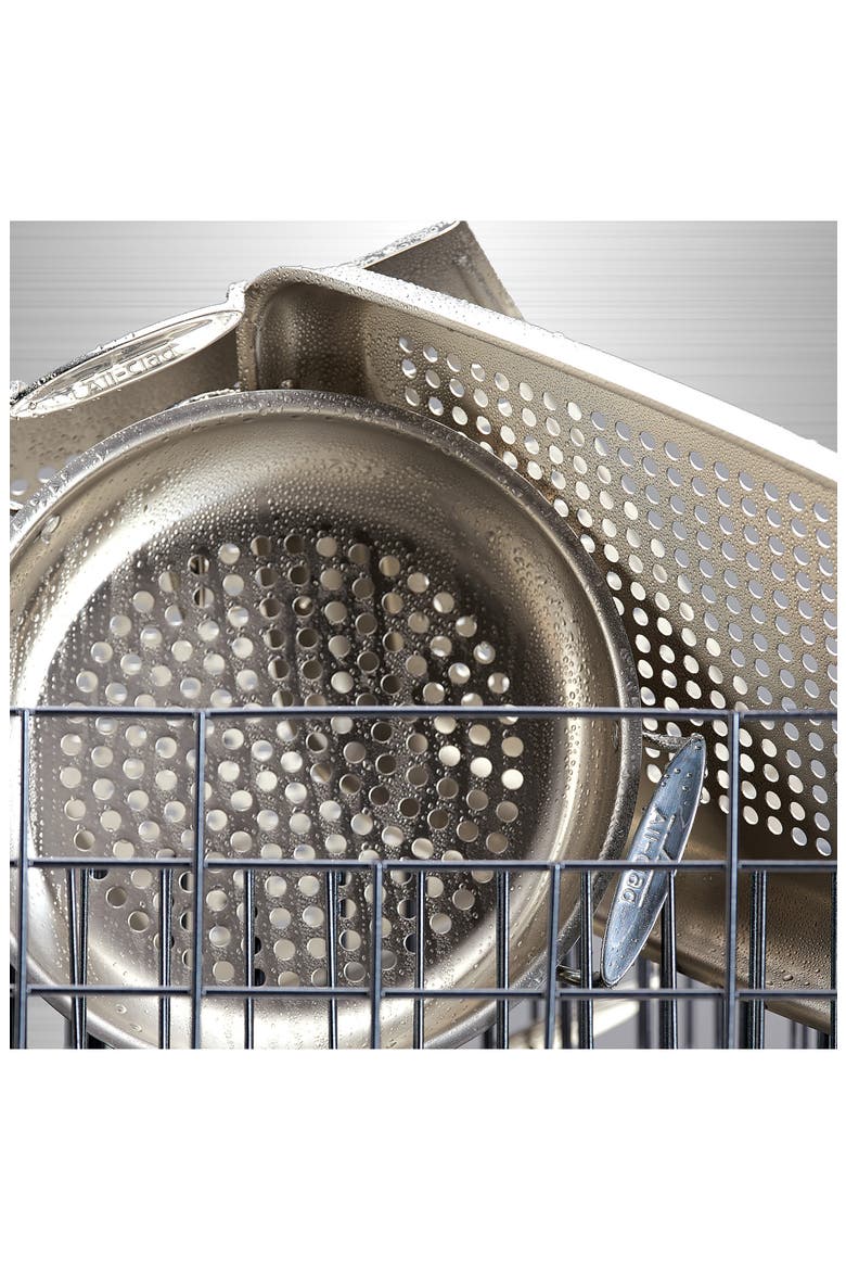 Stainless Steel Outdoor Basket, Alternate, color, SILVER