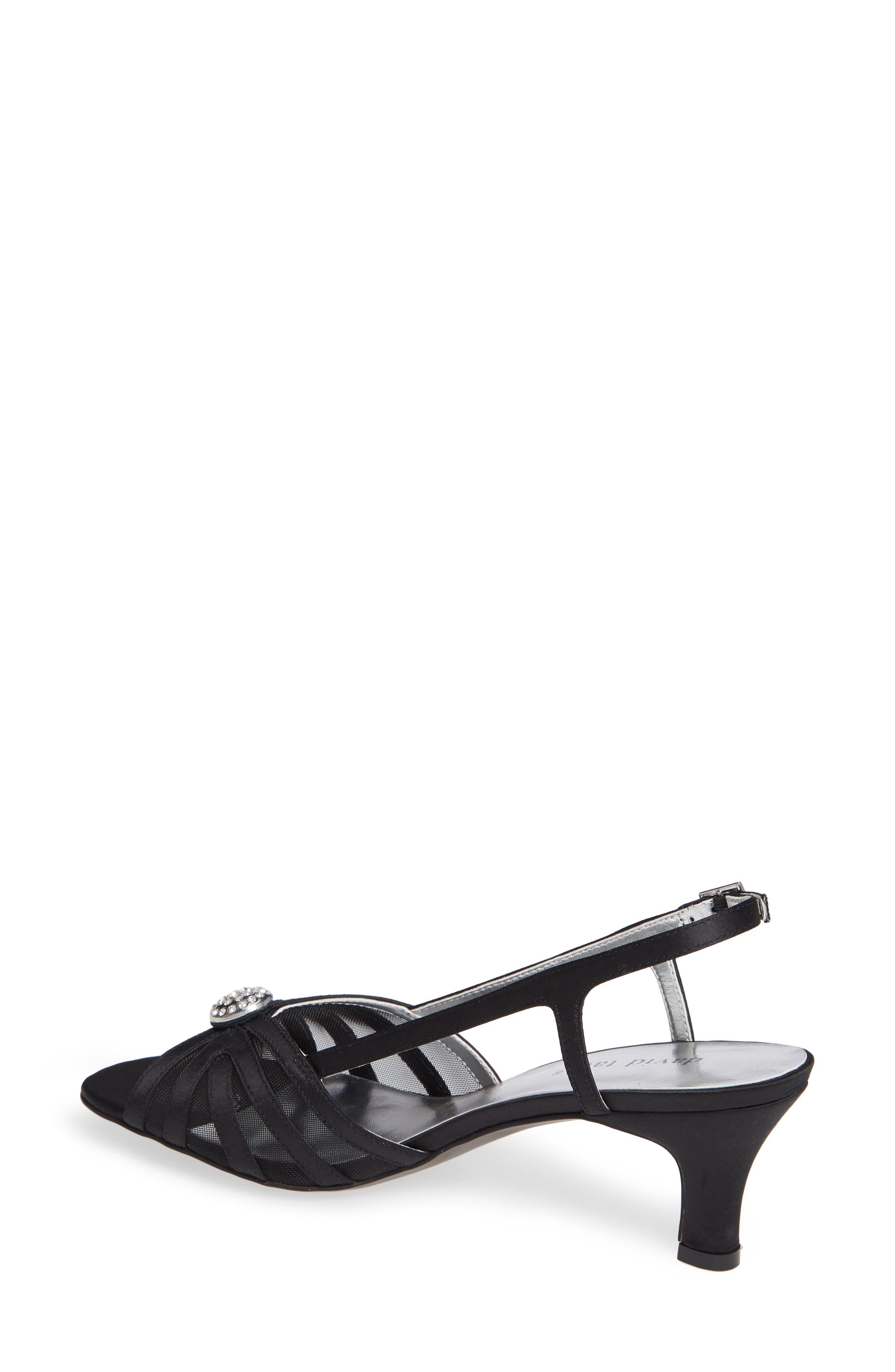 Cheer Sandal, Alternate, color, BLACK SATIN