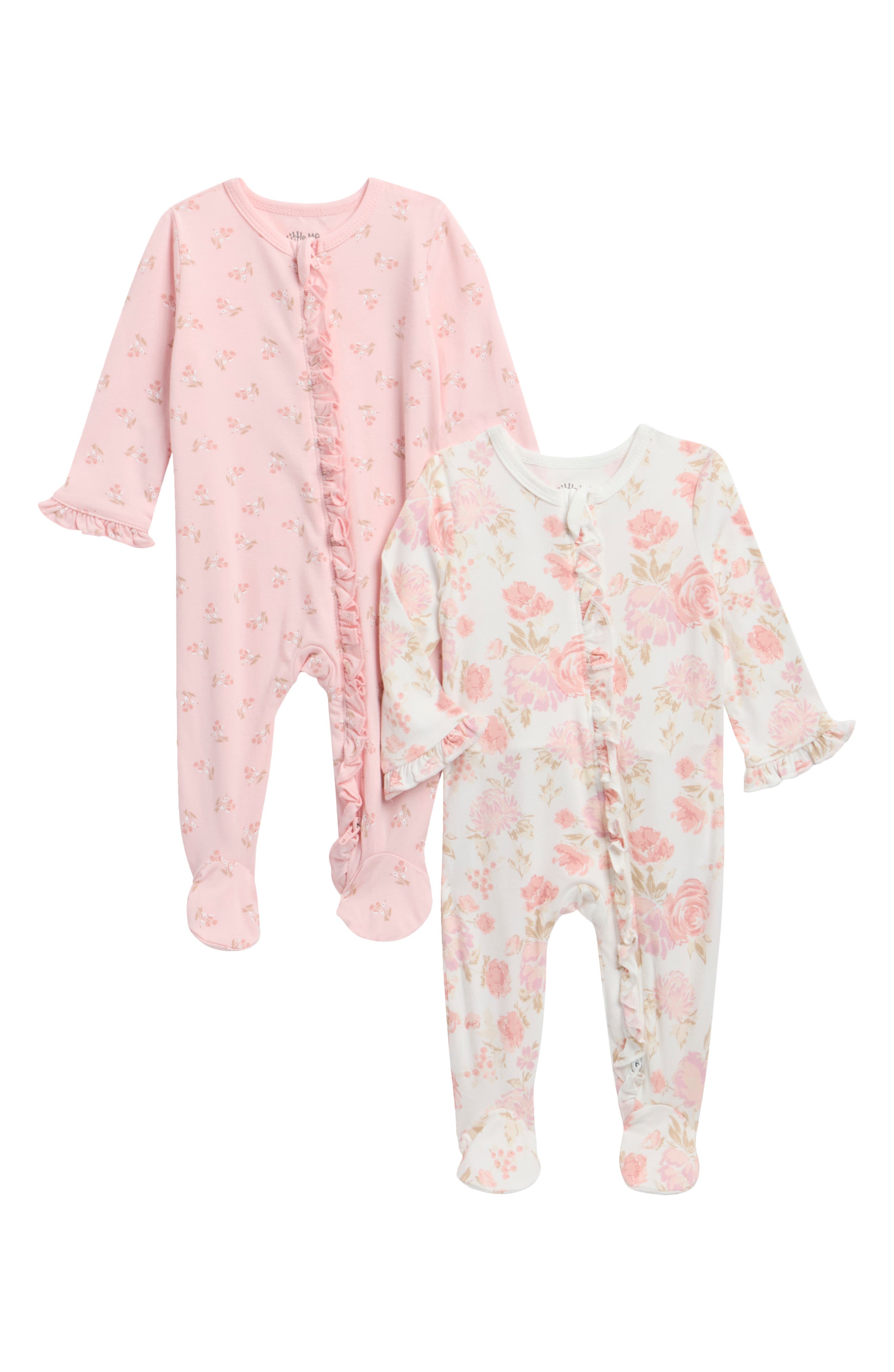 Fab Floral Pack of 2 Footies