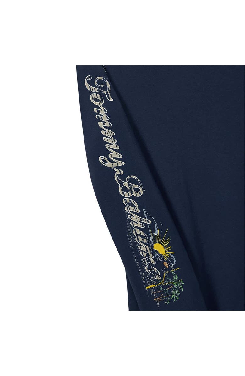 Tommy Bahama Men's Tommy Bahama Navy Dallas Cowboys Oasis Endzone Lux Long Sleeve T-Shirt, Alternate, color, 