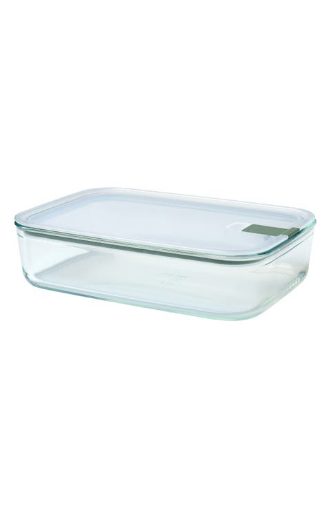 Easyclip Rectangular Glass Lunch Box