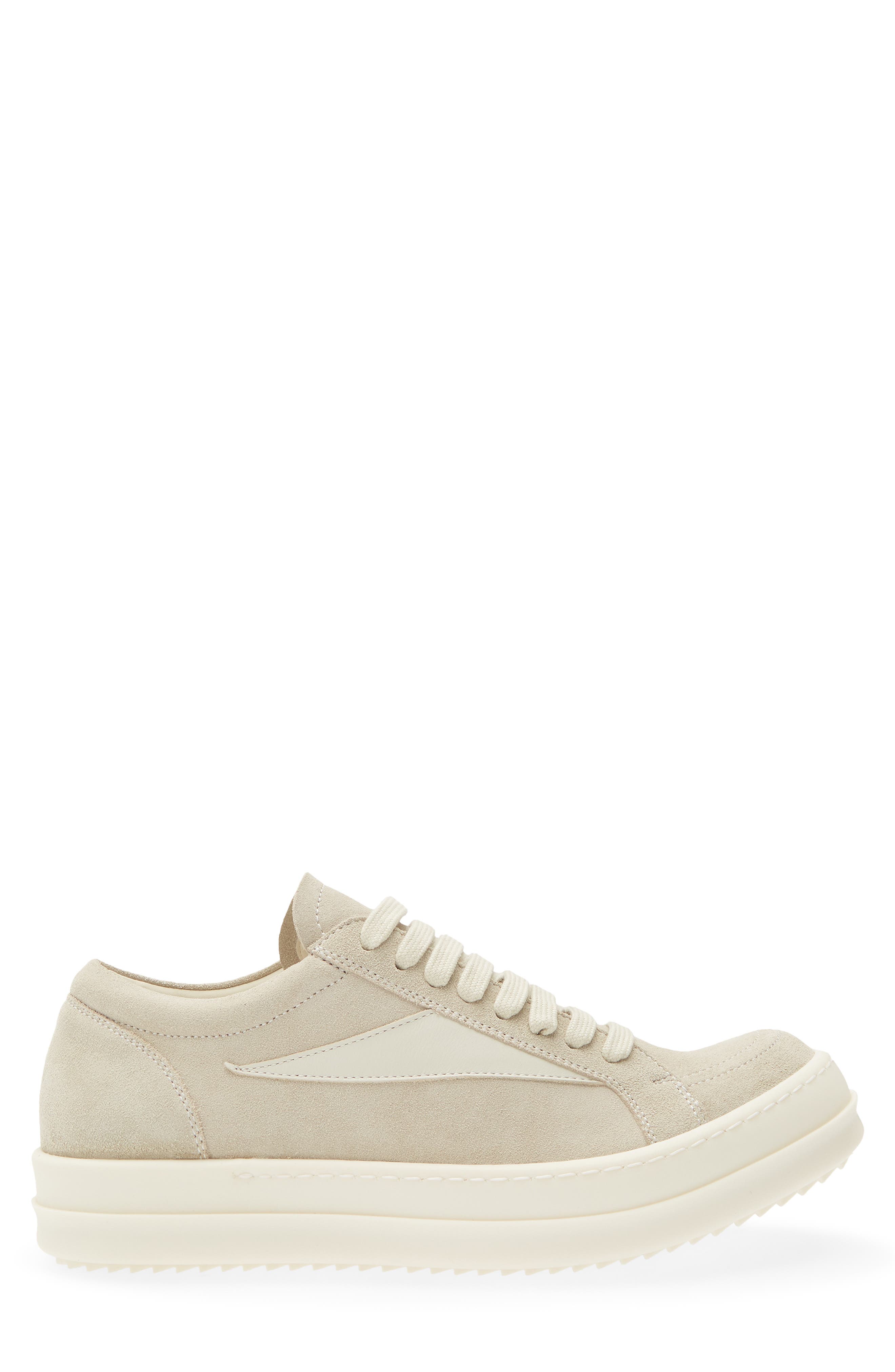 Rick Owens Vintage Sneaker, Alternate, color, Pearl/ Dirty Milk/ Milk