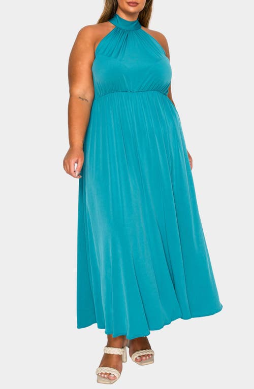 L I V D Cassia Maxi Dress In Blue