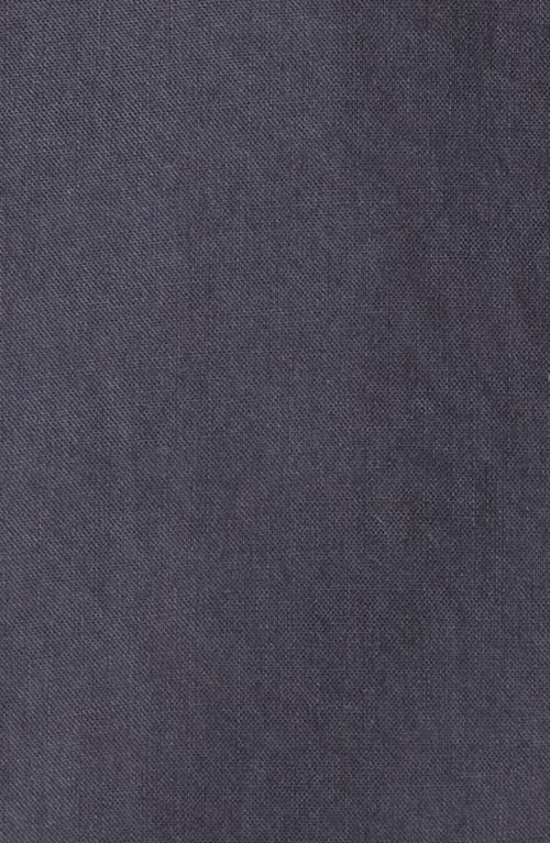 Treasure & Bond Lived In Cotton Button-up Shirt In Navy India Ink