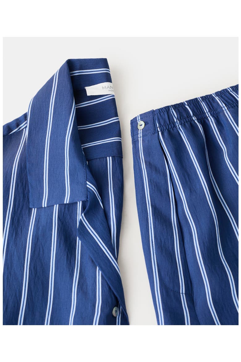 Stripe Pajama Pants, Alternate, color, INDIGO BLUE
