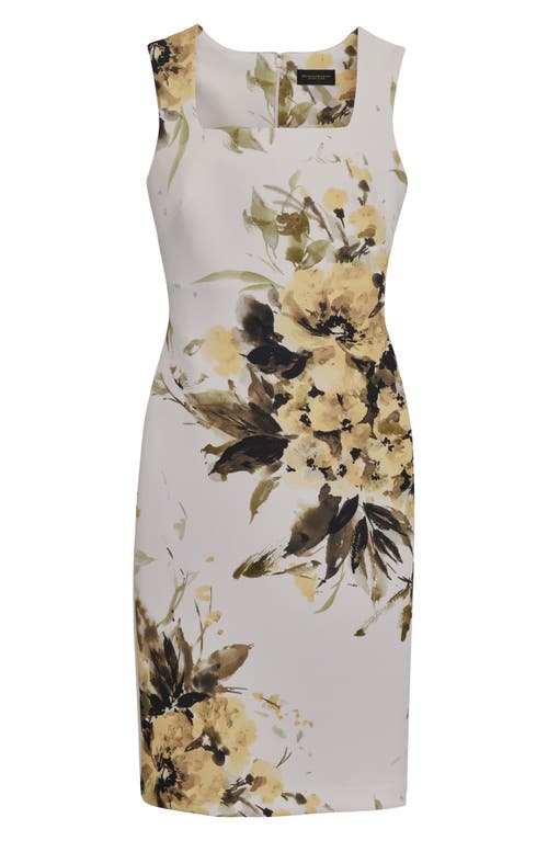 Donna Karan New York Floral Sheath Dress