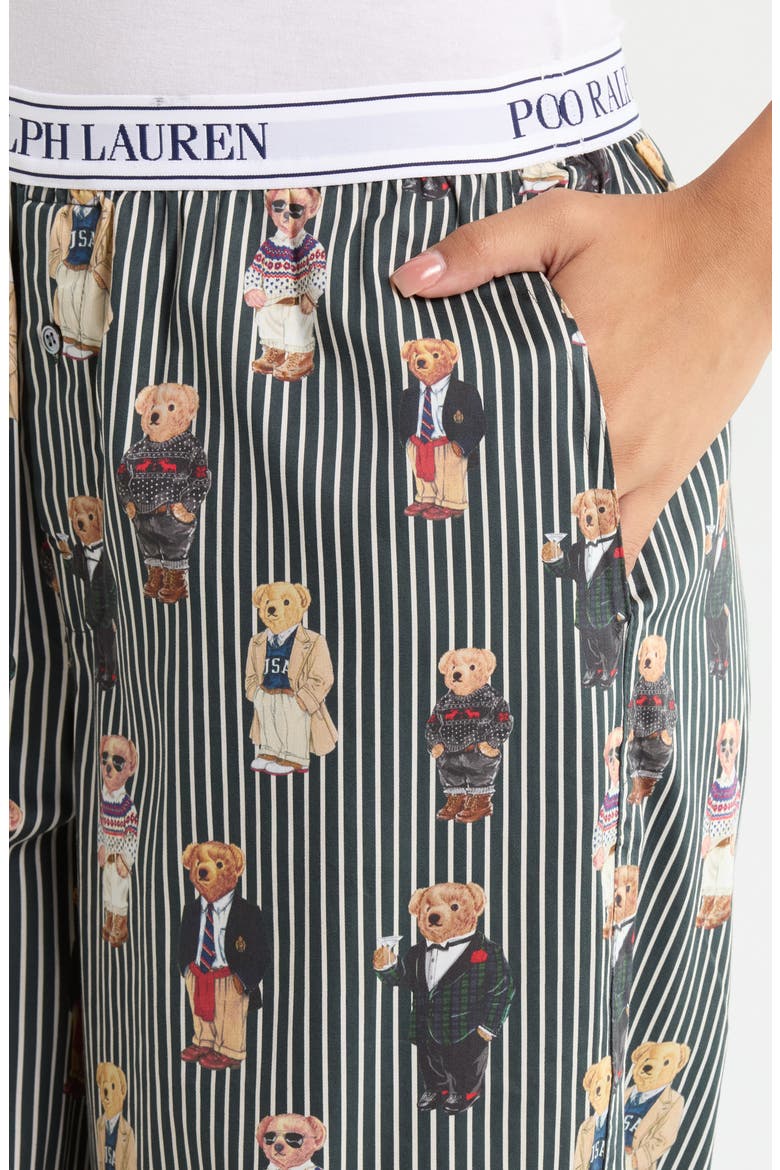 Polo Bear Pajama Pants, Alternate, color, WINTER BEAR