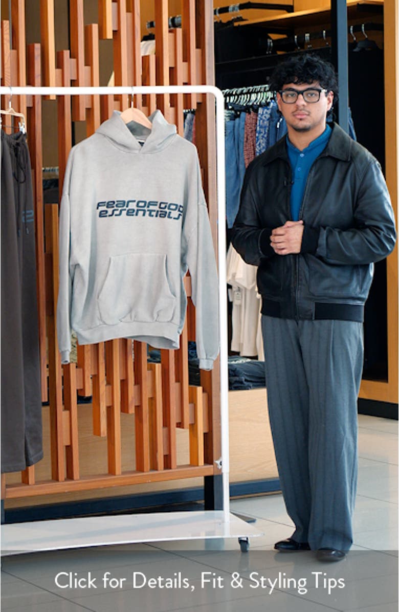 '90s Fleece Logo Graphic Hoodie, sales video thumbnail