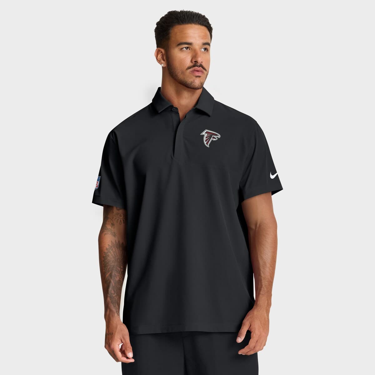 atlanta falcons nike polo