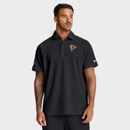 Nike Men's Nike Black Atlanta Falcons Sideline Woven Dri-FIT Polo