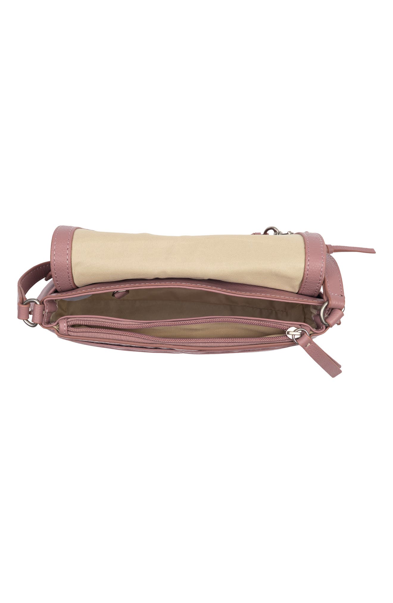 Lucky Brand Coran Leather Crossbody Bag, Alternate, color, 