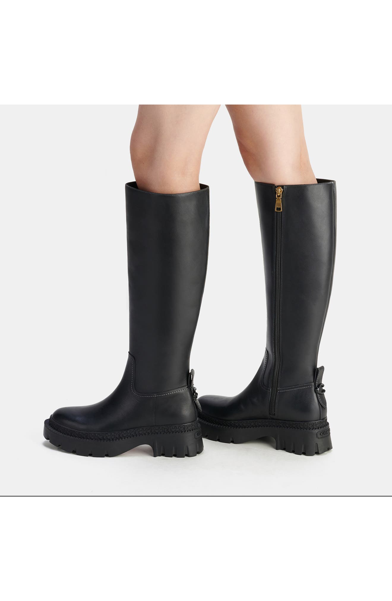 COACH Julietta Knee High Boot, Alternate, color, 