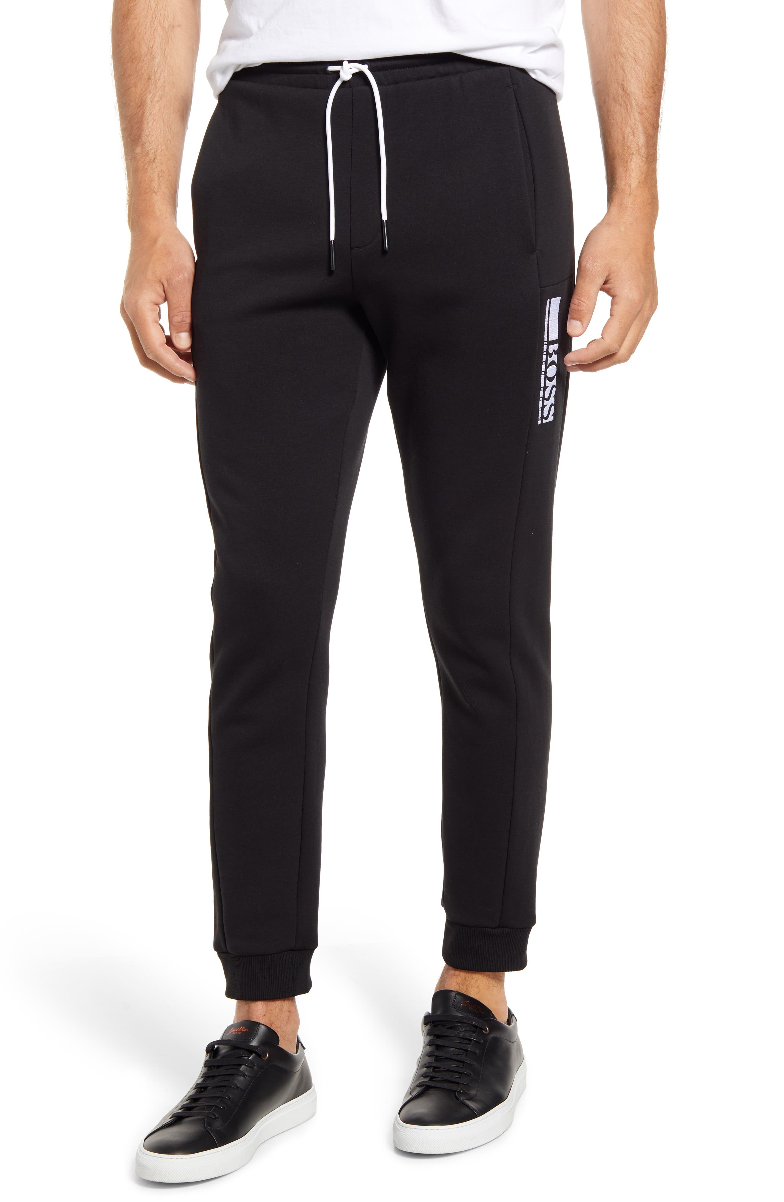 BOSS Men's Hadiko Logo Jersey Joggers (Men) | Nordstrom
