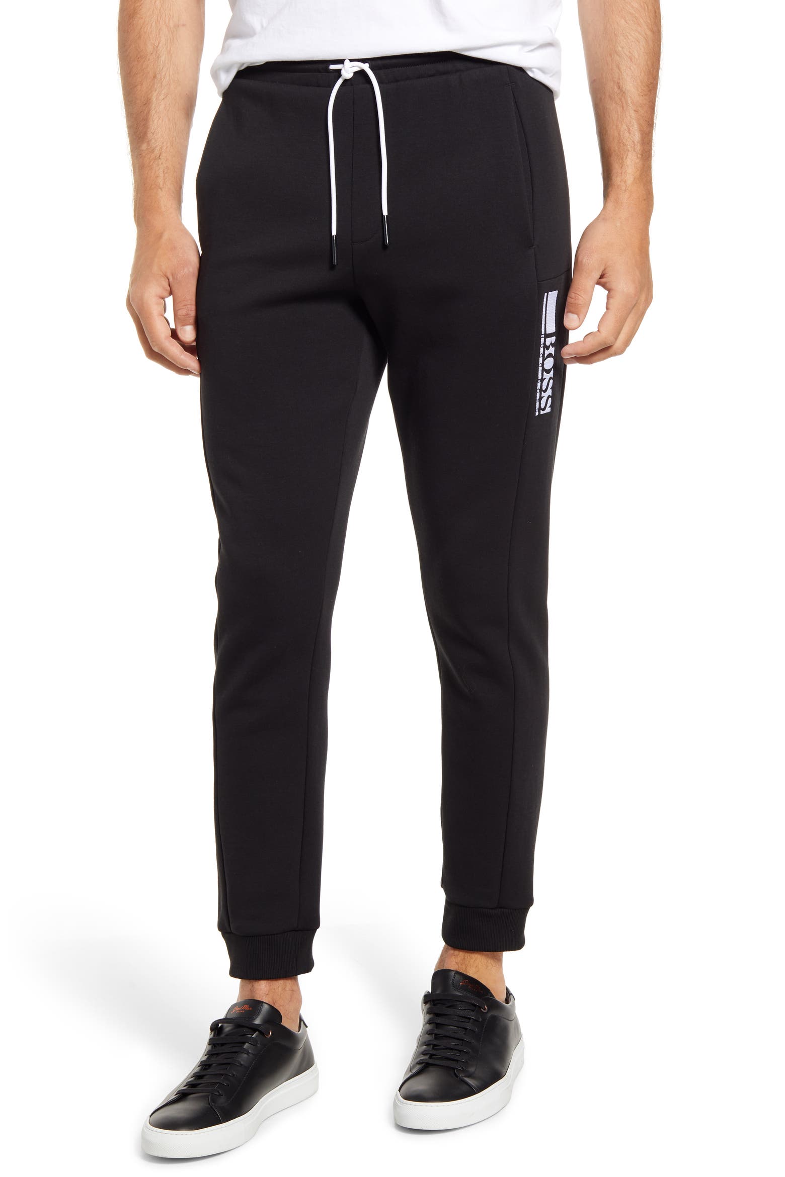 BOSS Men's Hadiko Logo Jersey Joggers (Men) | Nordstrom