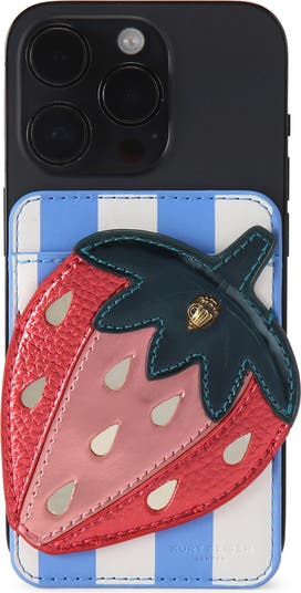 Strawberry Magnetic Card Case
