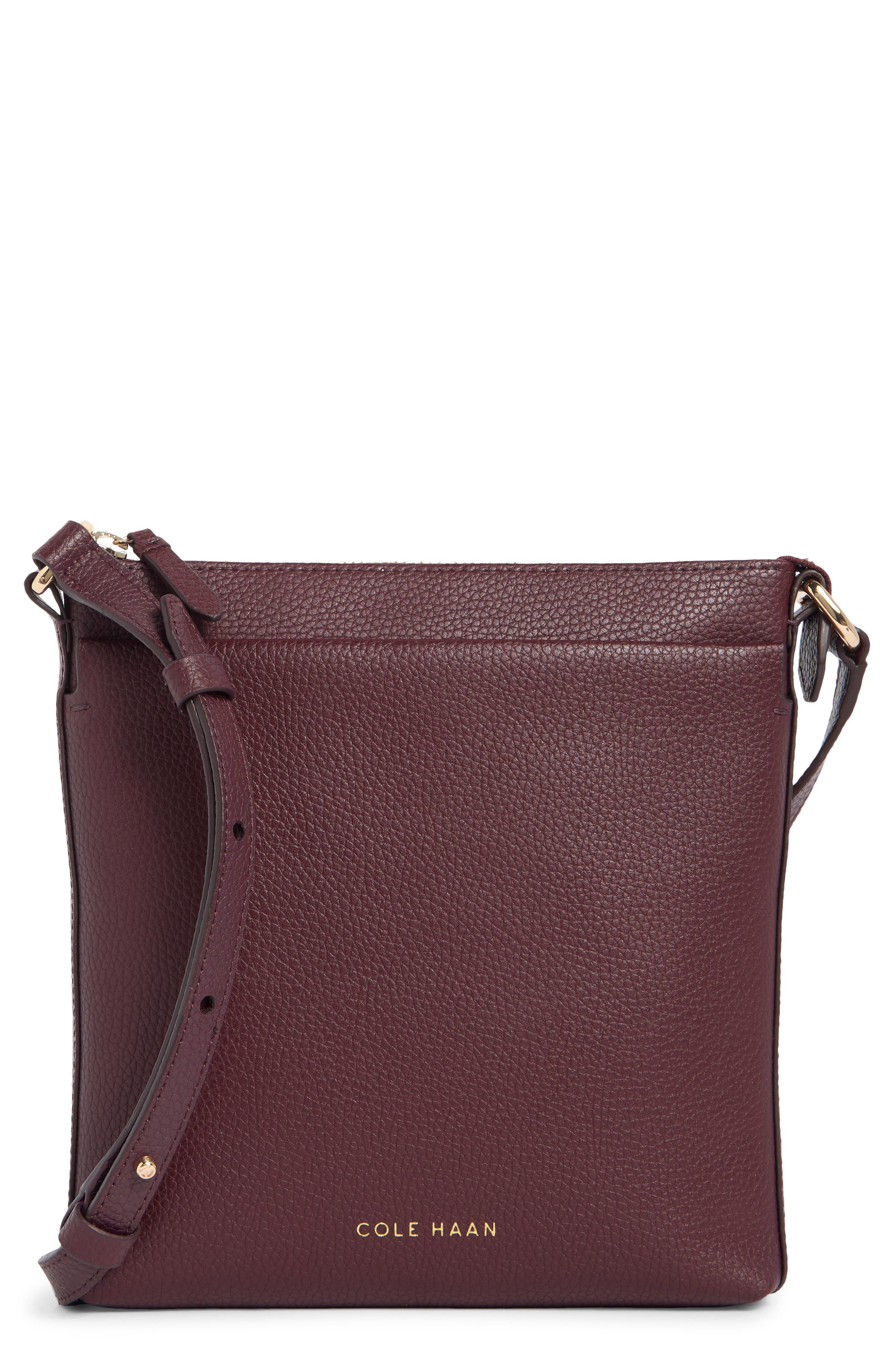 Cole Haan Emily Leather Crossbody Bag, Main, color, 