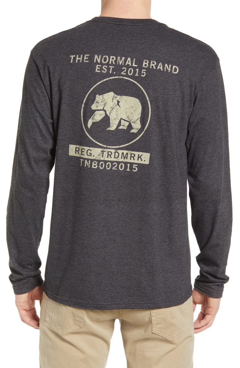 The Normal Brand Registered Trademark Long Sleeve Graphic Tee, Alternate, color,