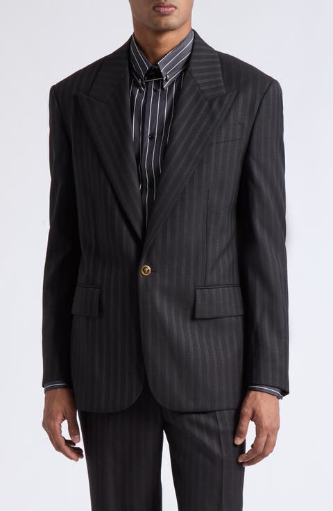 Wool Jacquard Evening Jacket