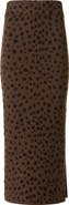 Akris punto Abstract Dot Stretch Virgin Wool Knit Tube Skirt