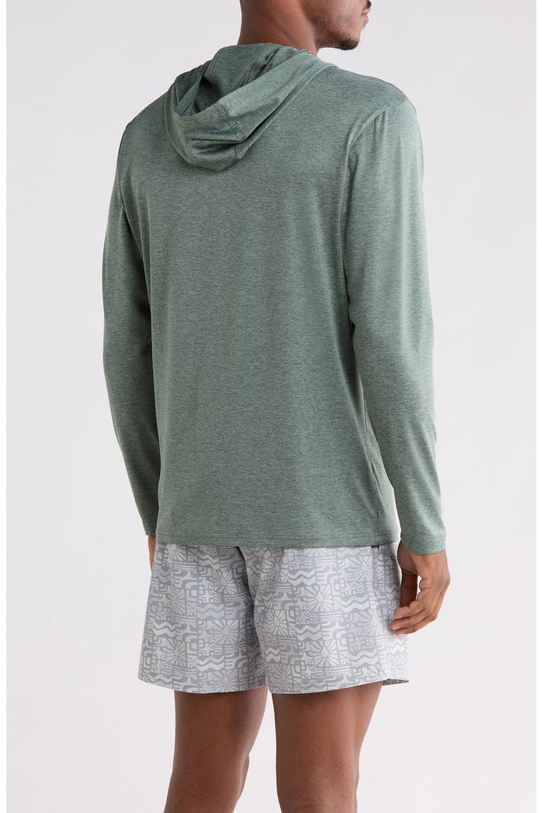 Deathly Stones Hooded Sun Shirt, Alternate, color, LIGHT OLIVE
