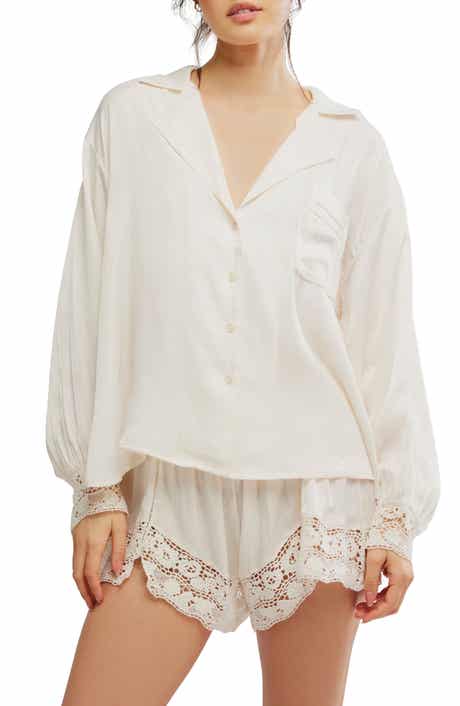 Free People Midnight Muse Pajama Shirt