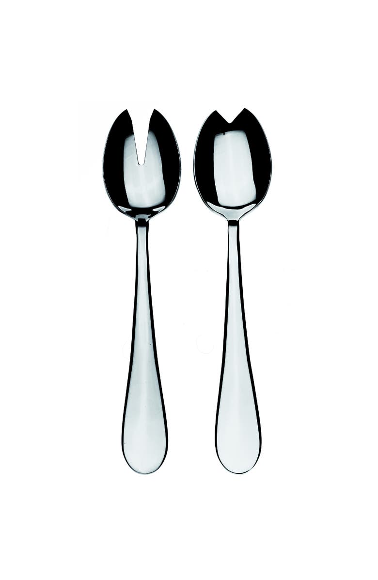 Mepra Natura Salad Serving Set - 2 Pieces, Main, color, Silver