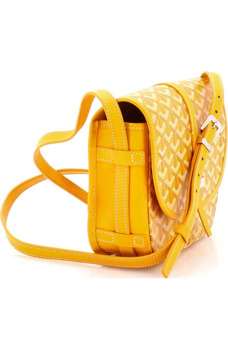 Pre-Owned Goyard Belvedere II Messenger Bag Coated Canvas PM, Alternate, color, Yellow