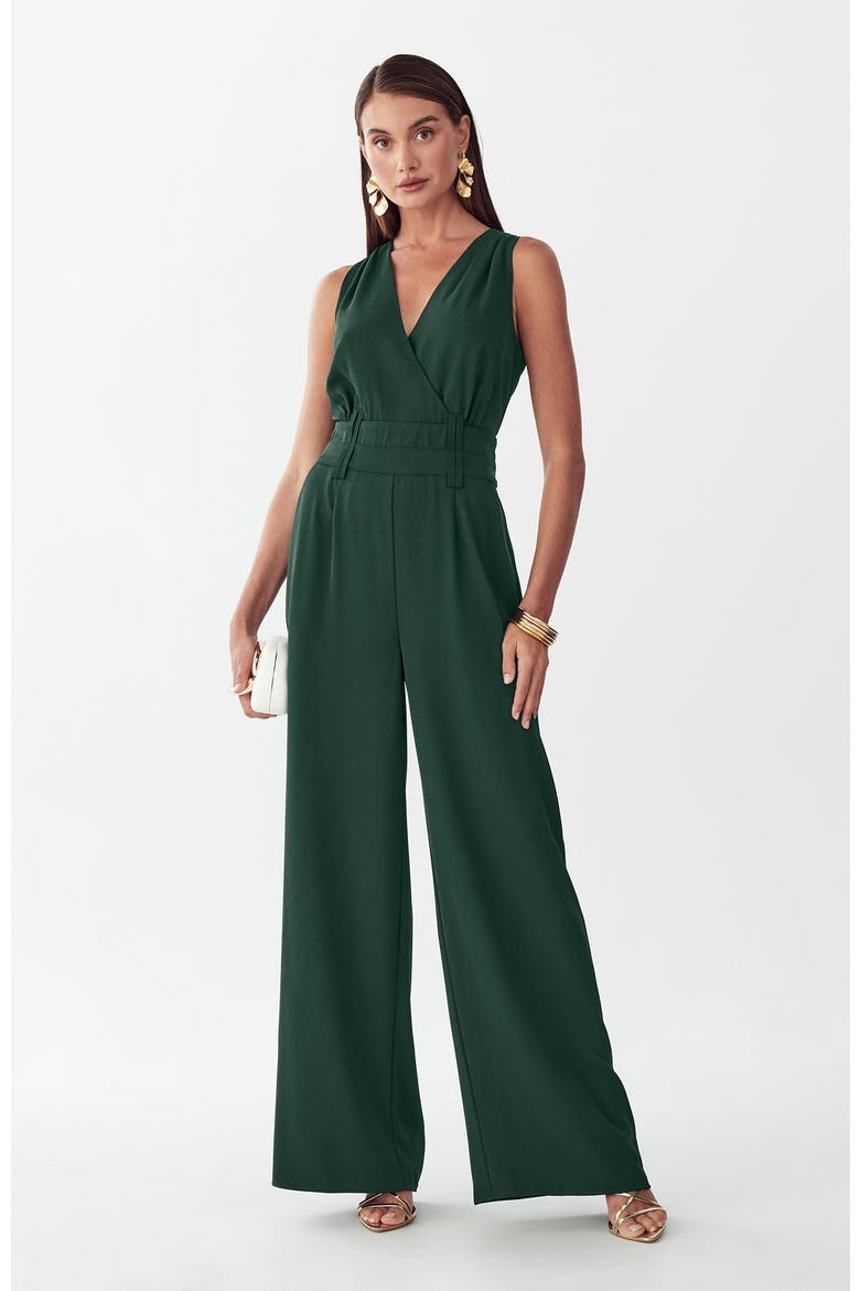 Glade Jumpsuit, Main, color, Emerald