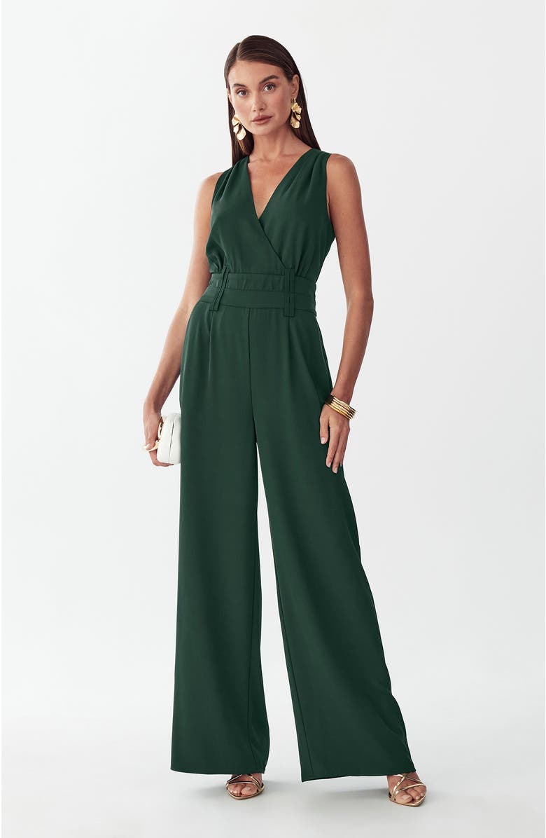 BWLDR Glade Jumpsuit, Main, color, Emerald