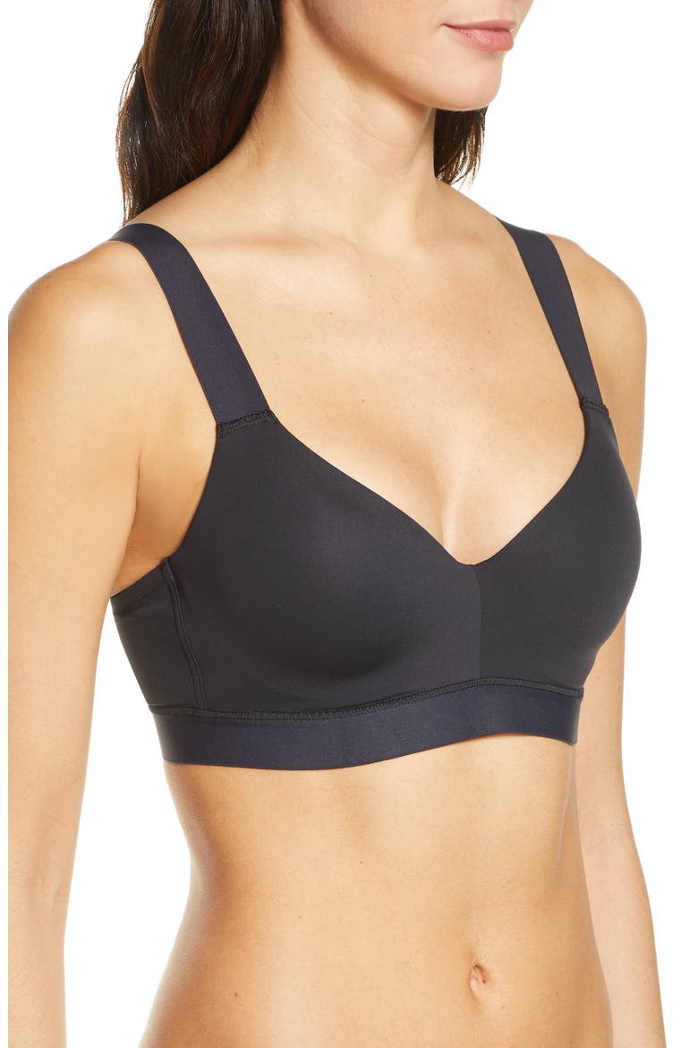 Dynamic Contour Underwire Sports Bra, Alternate, color, BLACK