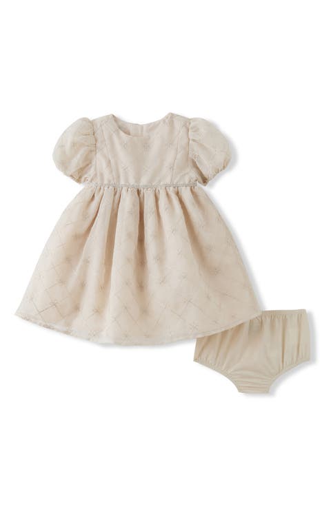 Shae Sparkle Embroidered Dress with Bloomers