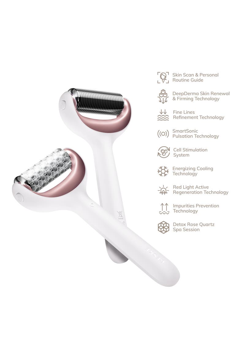 SmartAppGuided MicroNeedle Face & Body Roller | 9 in 1, Alternate, color, Starlight