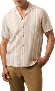 Faherty Hemp Blend Camp Shirt