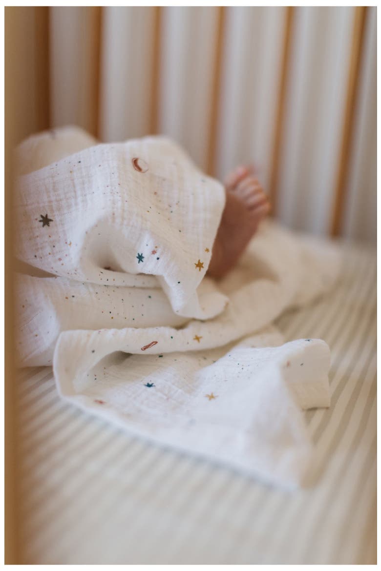 Celestial Organic Cotton Swaddle, Alternate, color, CELESTIAL