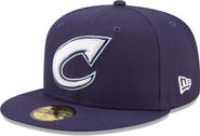 New Era Men's New Era Navy Columbus Clippers Authentic Collection 59FIFTY Fitted Hat