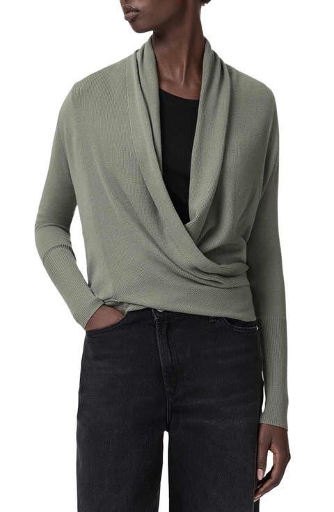 Wasson Pirate Wrap Merino Wool Cardigan