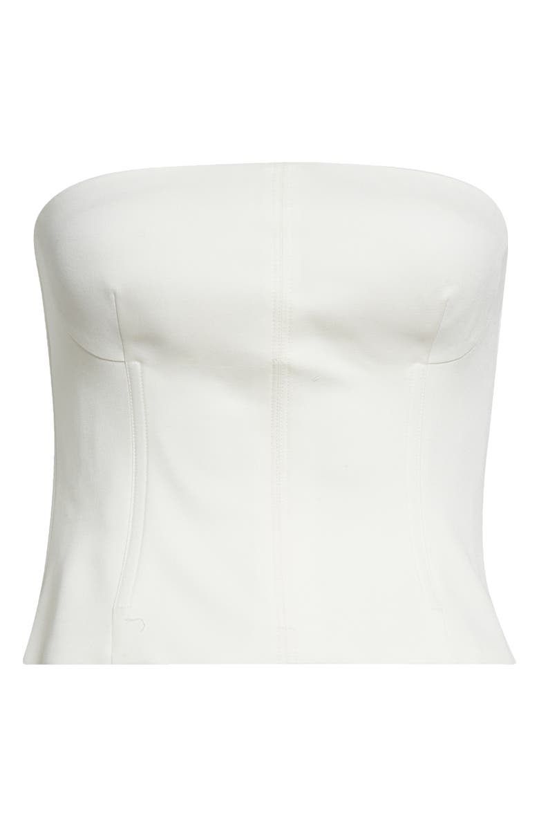 TWP Jillian Bustier Strapless Top, Alternate, color, Ivory