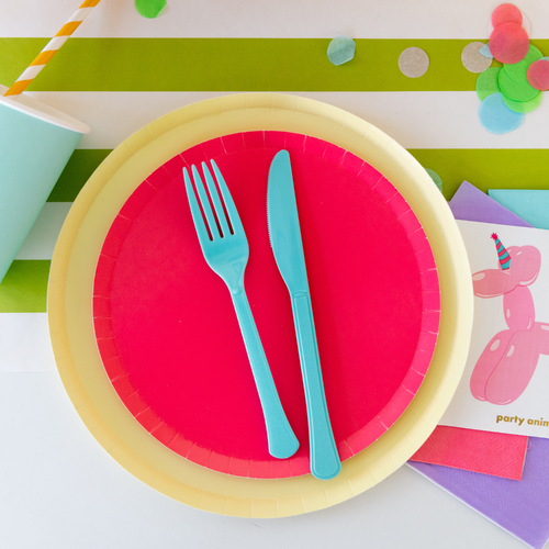 Jollity & Co Shade Collection Dessert Plates In Watermelon