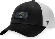 FANATICS Men's Fanatics Branded Black/White Vegas Golden Knights Authentic Pro Rink Trucker Snapback Hat