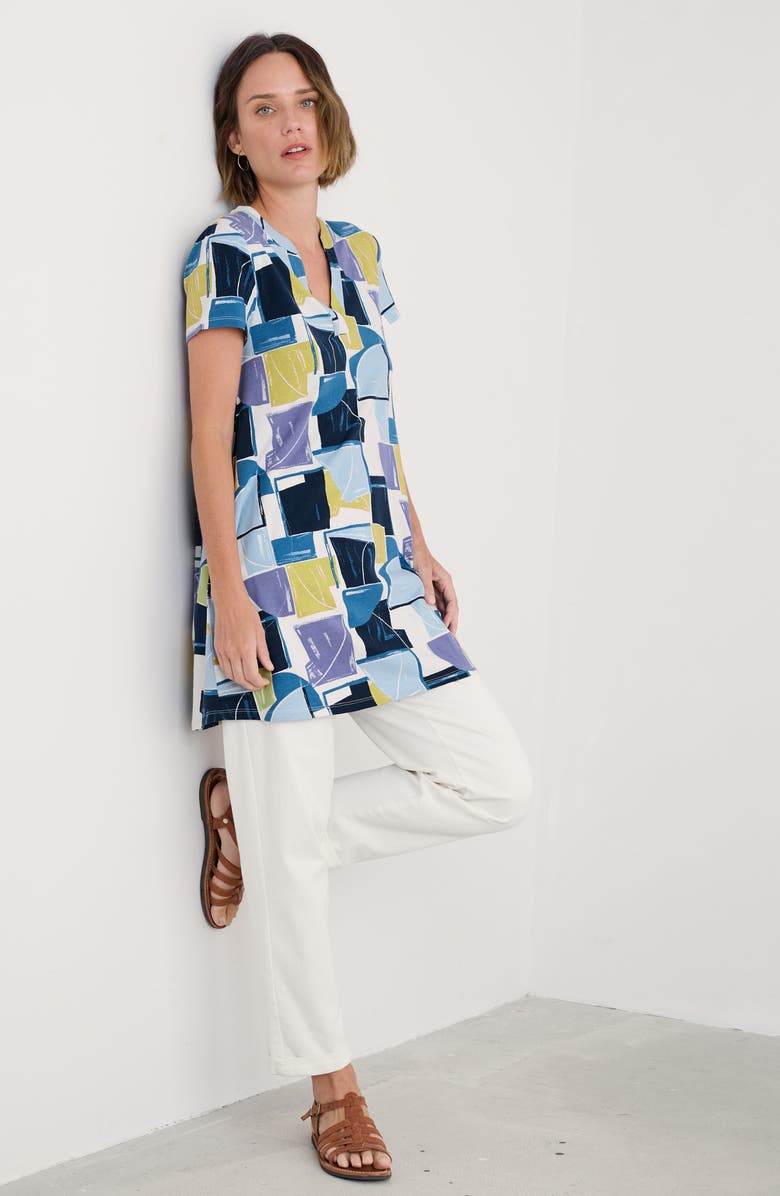 Seasalt Cornwall Wreathe Organic Cotton Tunic, Alternate, color,