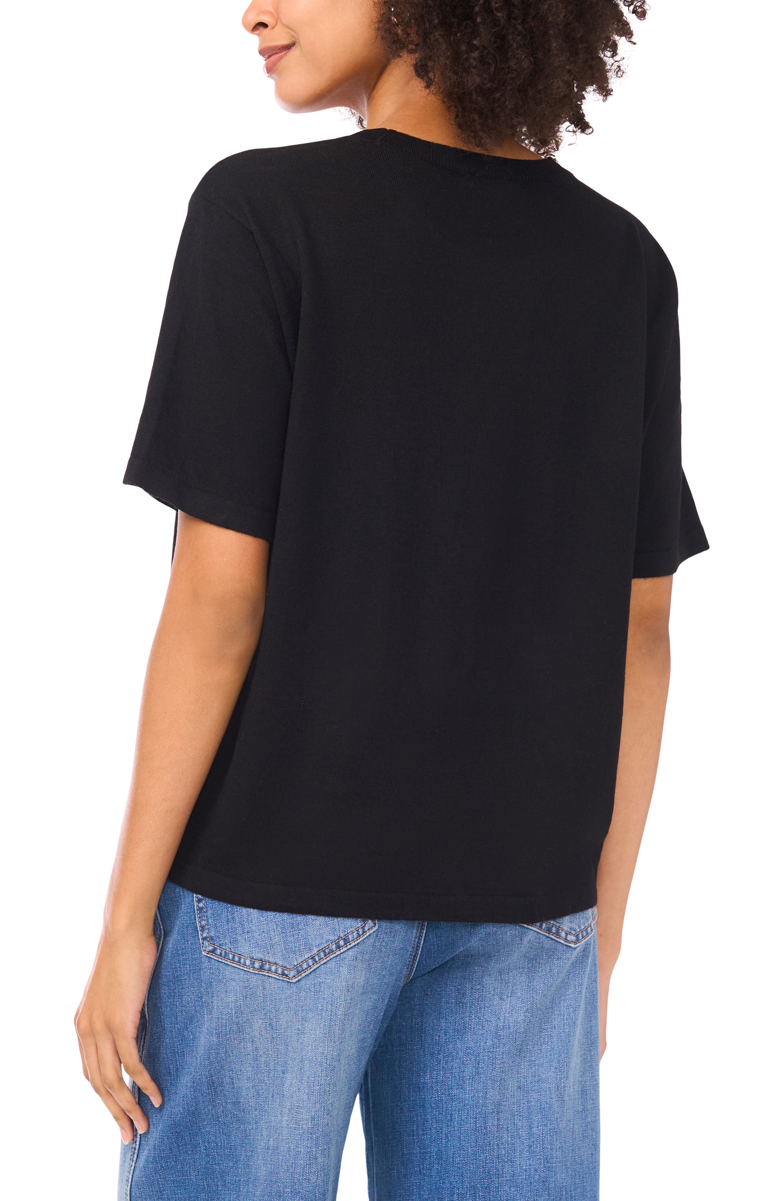Crewneck Knit Top - image 2